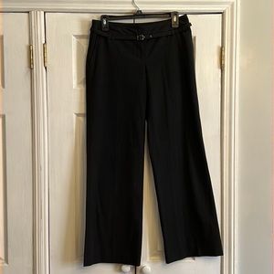 Ann Taylor Loft Marisa Trouser Pants with Belt size 2P